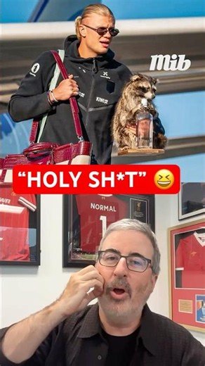 JOHN OLIVER reacts to meme-generator Erling Haaland 🤣
