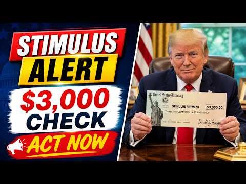 IRS! $1,200–$3,000 Stimulus Alert 2026: New Payments Coming? Check If You’re Eligible NOW 💰🔥