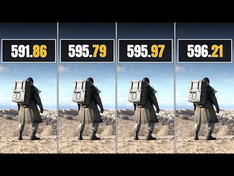 NVIDIA Driver 596.21 vs 591.86 vs 595.97 vs 595.79: DLSS 4.5 Test! | RTX 20 Series!