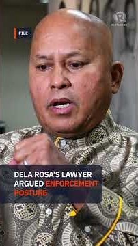 Dela Rosa again presses SC to reverse ruling on ICC arrest warrant