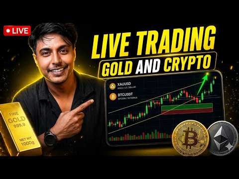 🔴 LIVE Trading: Crypto, Forex & Gold | Complete Market Analysis | FinFox
