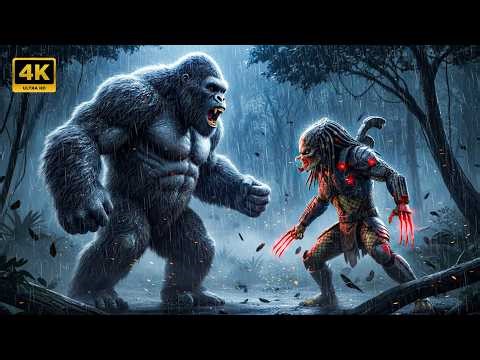Giant Kong vs Predator – Jungle Death Battle