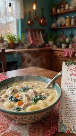 Chicken Gnocchi Soup 🍲