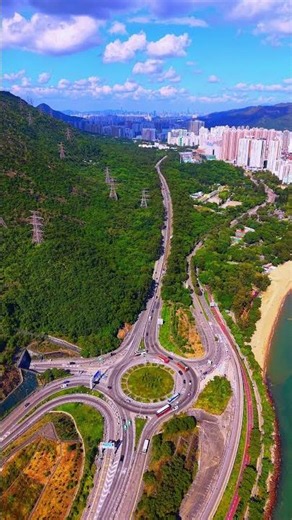 From the slopes of Castle Peak hinterland, you get a front-row seat to the geography of Tuen Mun