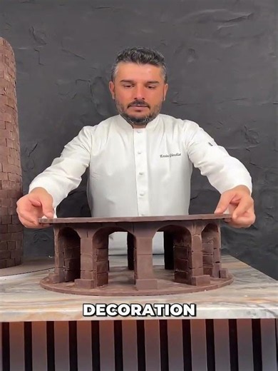 This chocolate tower cake is impossibly perfect 🥹
