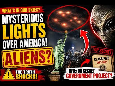 Mysterious Lights Over America EXPOSED? Aliens, UFOs or a Secret Government Project