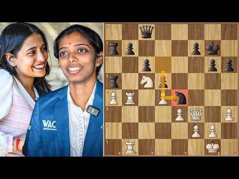 "Don't Move Until You See It!" || Divya vs Vaishali || FIDE Candidates Tournament 2026