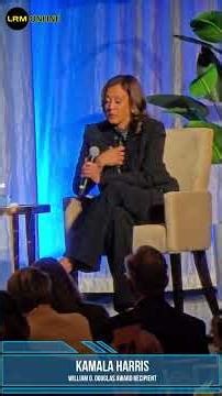 Kamala Harris on Mobilizing Gen Z in Politics at William O Douglas Award Dinner