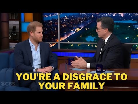 Prince Harry KICKED Off From The Late Show With Stephen Colbert After Heated Argument