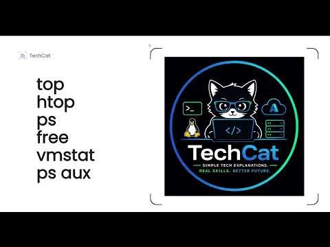 System monitoring commands (top, htop, ps, free, vmstat, ps aux)