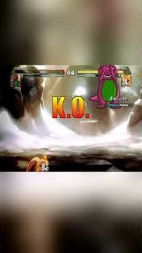 Barney vs Cream — FAN FAVORITES 💀 #mugen #shorts #fightinggames