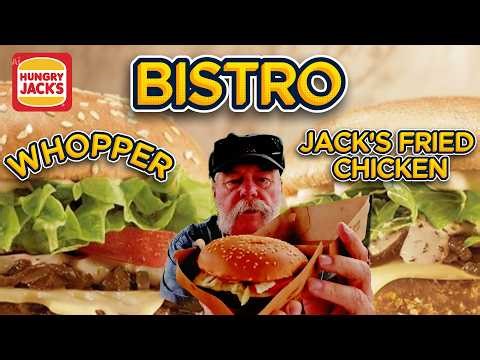 Hungry Jack’s NEW Bistro Range Review — Massive Letdown or Worth the Cash? 🇦🇺 #food #fastfood