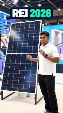 REI 2026 शुरू! ⚡ Solar से Green Hydrogen तक | Renewable Energy India Expo, Greater Noida