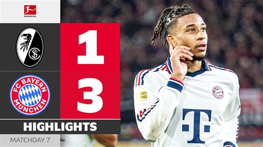 Olise Punishes Late Blunder! | SC FREIBURG - FC BAYERN | Highlights | MD 7 – Bundesliga 2026/27