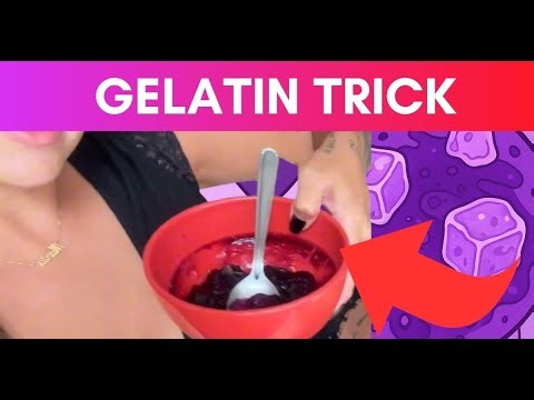 GELATIN TRICK – (BEST RECIPE!!) – JELLO/GELATIN TRICK – GELATIN TRICK RECIPE – JELLO DIET