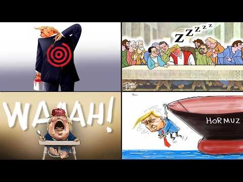 Trump vs. The World Political Cartoon | Funny American Politics Satire | Breaking News | APRIL 28