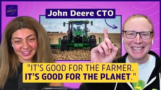 John Deere s CTO on bringing AI to every acre of farmland | Pioneers of AI | Pioneers of AI