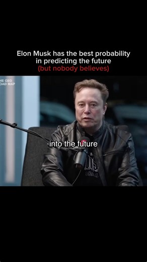 Elon Musk on His "Batting Average" for Predicting the Future 🔮 #podcasts #elonmusk #future