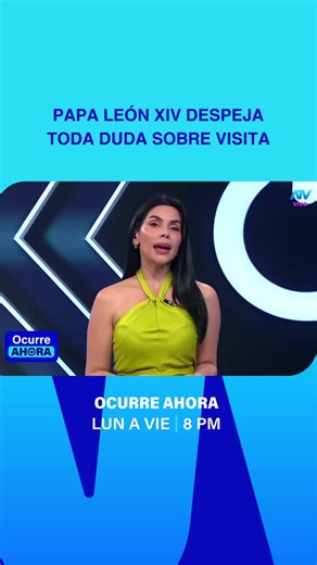 Tras superar con éxito su recuperación médica, el Sumo Pontífice confirmó que visitará Sudamérica y su querido Perú el próximo 11 de noviembre, respondiendo con gran entusiasmo al llamado de los fieles. ¡Entérate de todos los detalles en Ocurre Ahora por ATV y ATV.PE! #ATVDigital #OcurreAhora #PapaLeónXIV #Vaticano #Perú