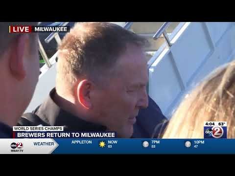 WBAY LIVE: Brewers return to Milwaukee