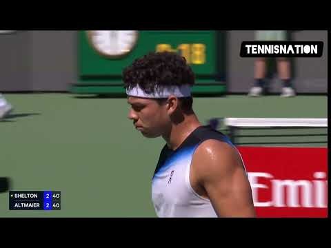 Ben Shelton vs Altmaier Shanghai Master 2026 Match First set highlights