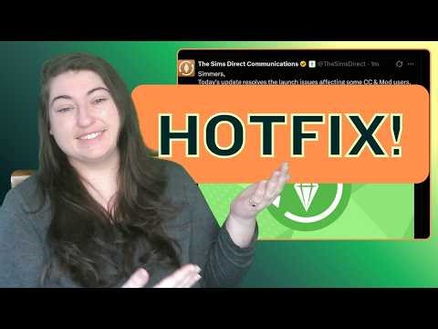 Sims 4 Hotfix Finally Fixed the Broken Mods Launcher! - (I tested it)