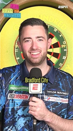 You Have To Answer with Luke Humphries 👀