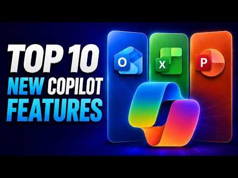 Top 10 New Microsoft Copilot features in Outlook, Excel and PowerPoint (2026)
