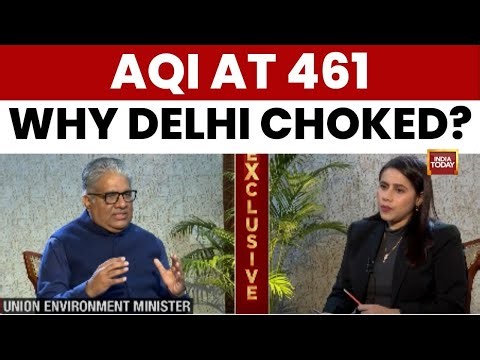 Delhi AQI Hits 461: Bhupender Yadav Explains Pollution and Weather Impact | India Today News