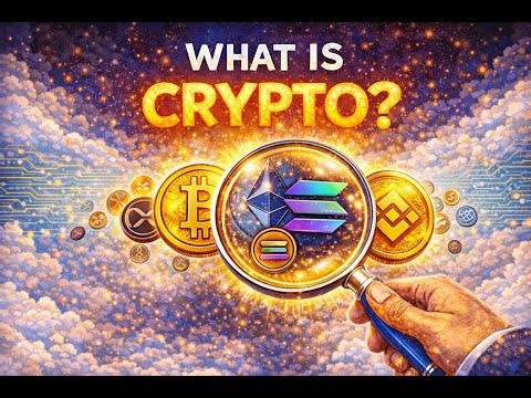 🟧 ₿ What Is Crypto? | Cryptocurrency Explained for Complete Beginners 💡🎓