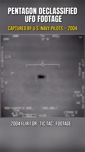 2004 Navy Pilot FLIR Camera Footage (Recorded Aerial Object) | TTHL shorts
