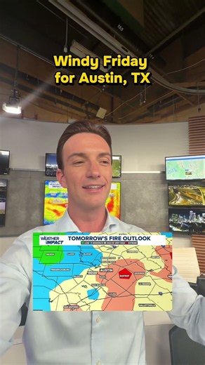 Windy weather for Friday
