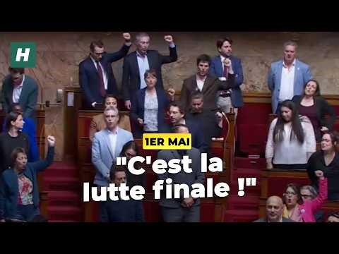 À l’Assemblée, l’opposition au coup de Renaissance sur le 1er mai s’est faite en chantant