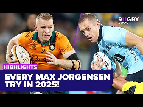 The Next Superstar Of Rugby? 👀 | Max Jorgensen 2025 Highlights