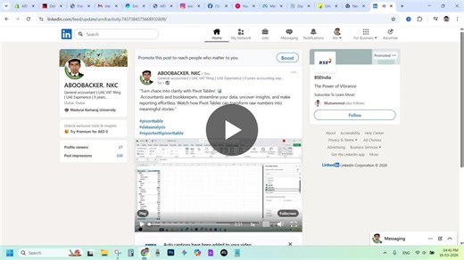 Automate Pivot Table Updates with a Single Click | ABOOBACKER. NKC posted on the topic | LinkedIn