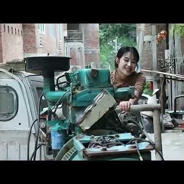 Can This Smashed 30kw Generator Be Saved_#restoration #repair #diy