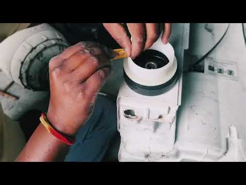 Washing machine seal replace