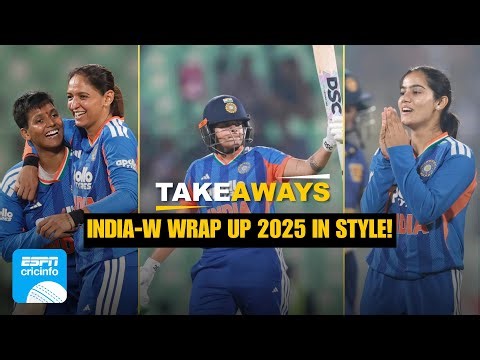 '2026, here we come!' | IND-W whitewash SL-W to cap off their dream year | Takeaways