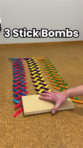1 to 5 Exploding Stick Bomb Chain Reactions