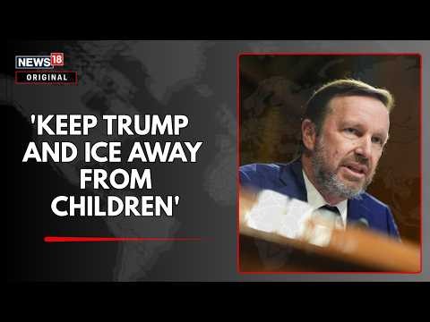 Chris Murphy Slams Trump Over ICE Officers Operating Near School Buses In Fiery Senate Speech |N18G
