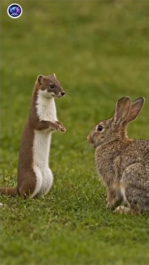 “Tiny But Deadly 😳 Stoat Ka Dangerous War Dance 🐾”