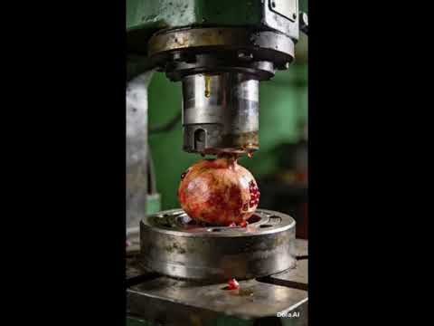 What Happens When a Hydraulic Press Meets THIS? 😳💥”