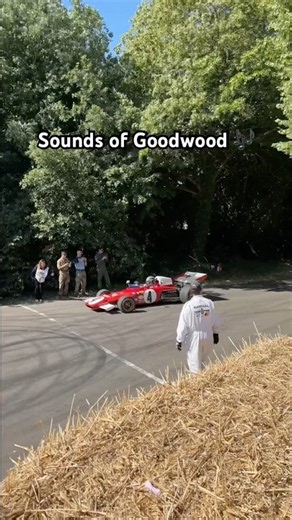 Taking a step back into the past at Goodwood FOS 🎞️🇬🇧 #FOS #FerrariRaces