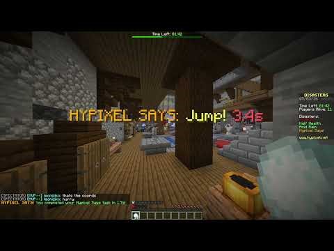 Hypixel Skyblock - Disasters Game Mode Gameplay No Commentary