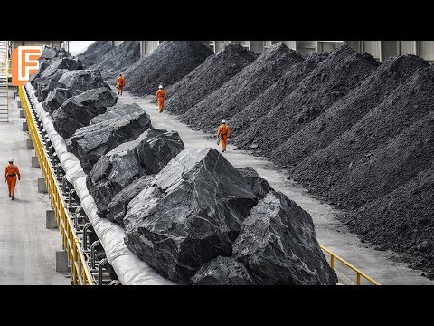 How Graphite Is Made Inside A Massive Industrial Refining Processing Factory