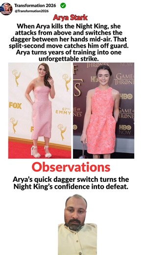 Arya’s One Move Changed Everything 😳 | Maisie Williams | GOT