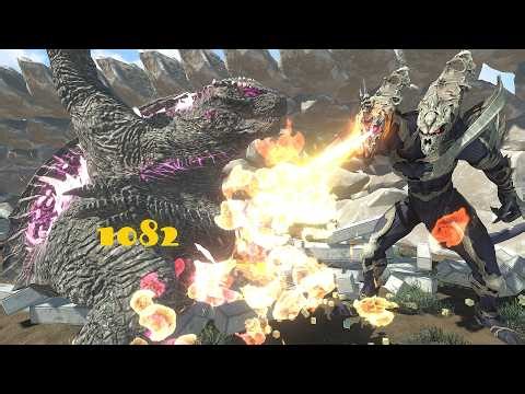 ALIEN INVASION! Monster X & SpaceGodzilla vs Earth's Last Hope: Godzilla (Part 1) — ARBS