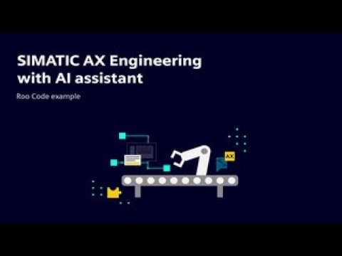 SIMATIC AX Engineering with AI assistant Roo Code example