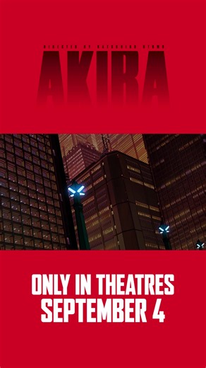 Crunchyroll is bringing the legendary cyberpunk icon AKIRA back to AMC Theatres! Get tickets and relive the film on the big screen beginning 9/4!