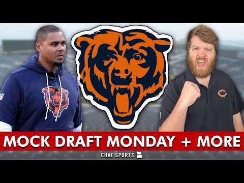 Chicago Bears Now: MOCK DRAFT MONDAY + Today’s Bears News & NFL Rumors